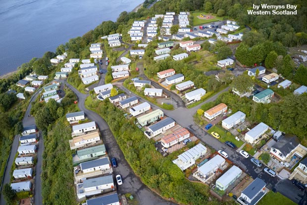 Caravan Park Wemyss Bay Scotland